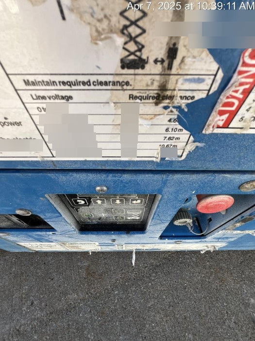 2020 Genie GS-1930 Solid Non Marking Tires, Beacon, Folding rails with half height swing gate