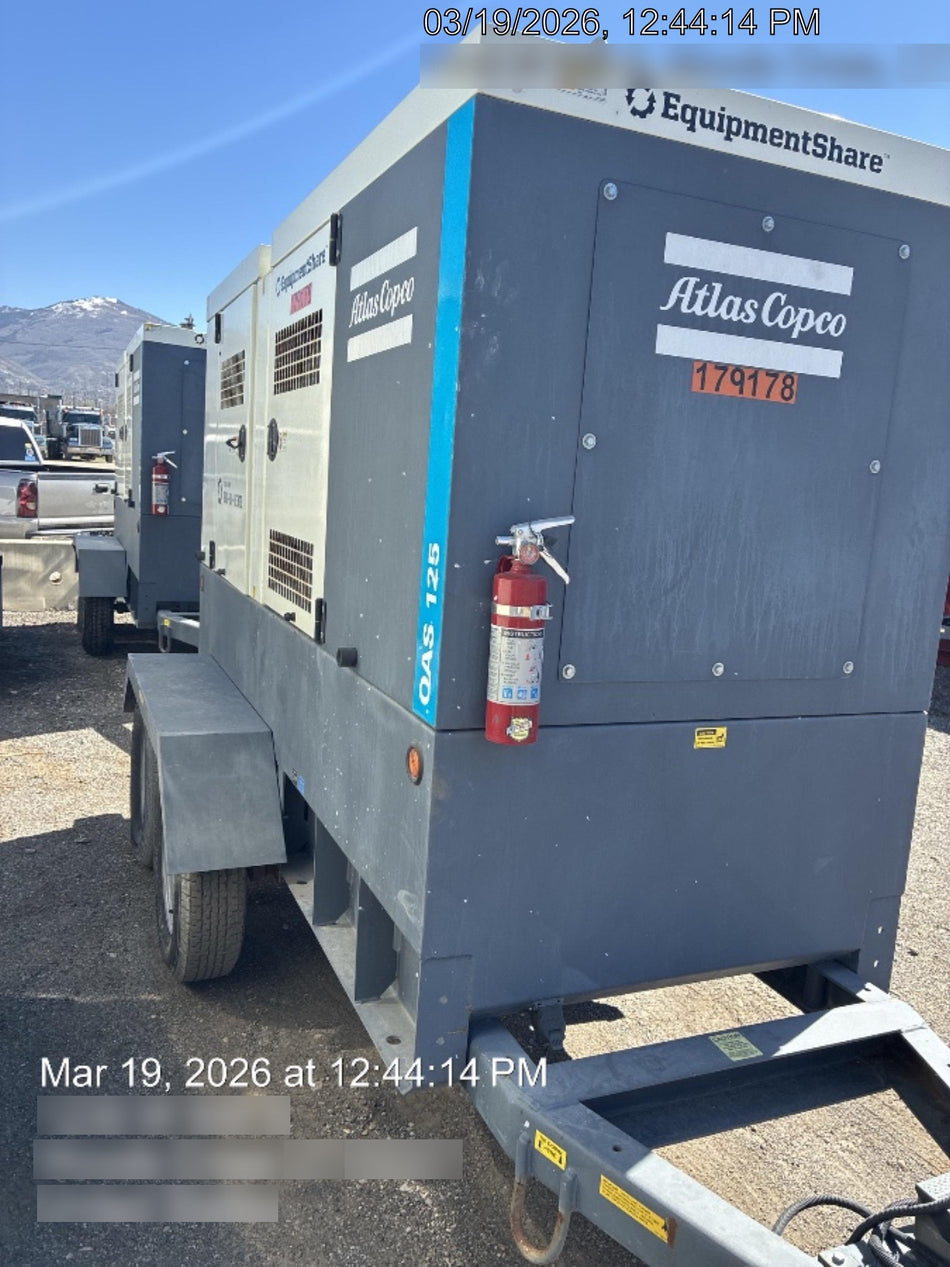 2021 ATLAS COPCO QAS 125
