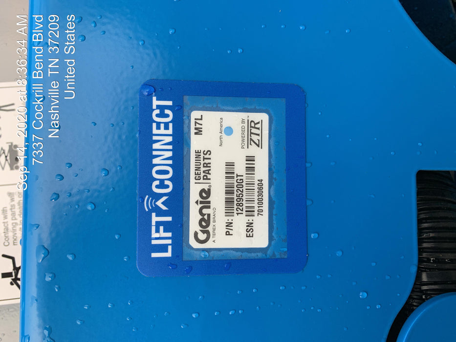 2020 Genie GS-1930 Solid Non Marking Tires, Beacon, Folding rails with half height swing gate