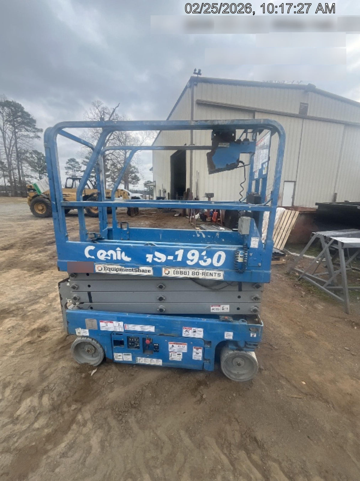 2018 Genie GS-1930 Genie GS-1930 w/Fixed Rail, Chain Entry