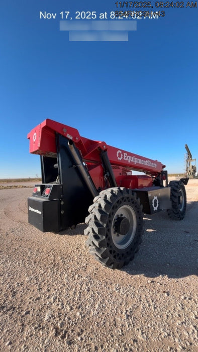 2019 Manitou MTA12042 Canopy, 120 HP , Solid Tires, Work Lights, Lift Hook, Auxiliary Hydraulics 66" Carriage and 60" Forks
