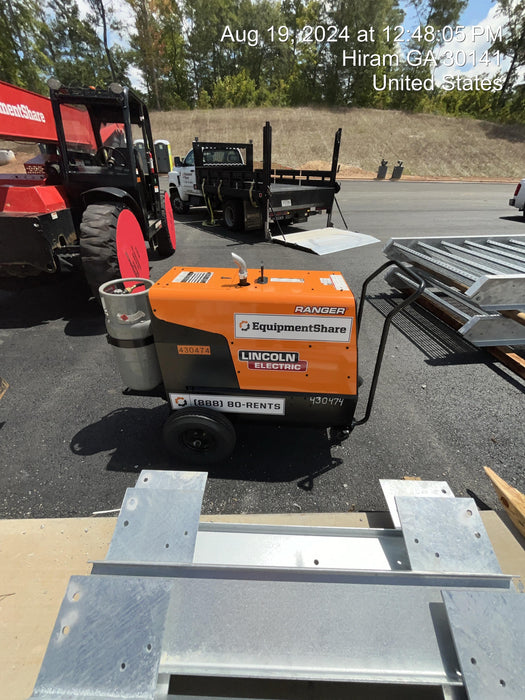 2024 Lincoln Electric Ranger 305 LPG Ranger 305 LPG (KOHLER) ONEPAK K5448-1 ES Orange