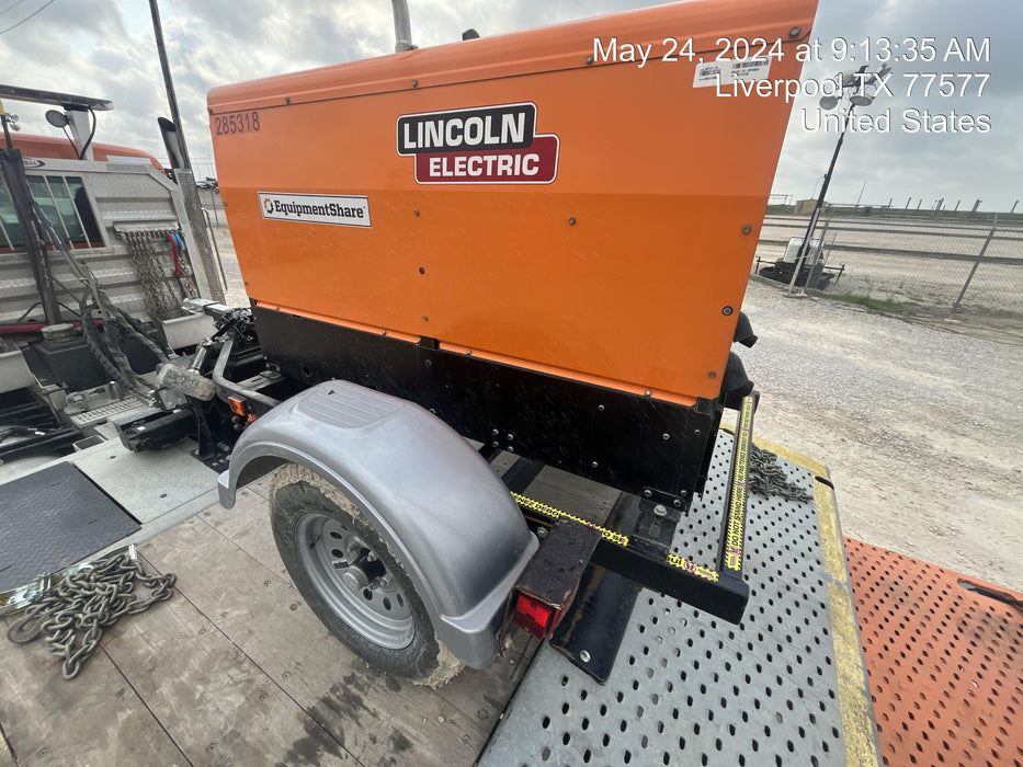 2022 Lincoln Electric LE400 Kubota V1505, Trlr, Cable Rack, Light Kit, ES Decals, T3