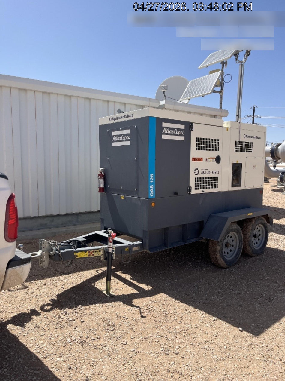 2022 ATLAS COPCO QAS 125