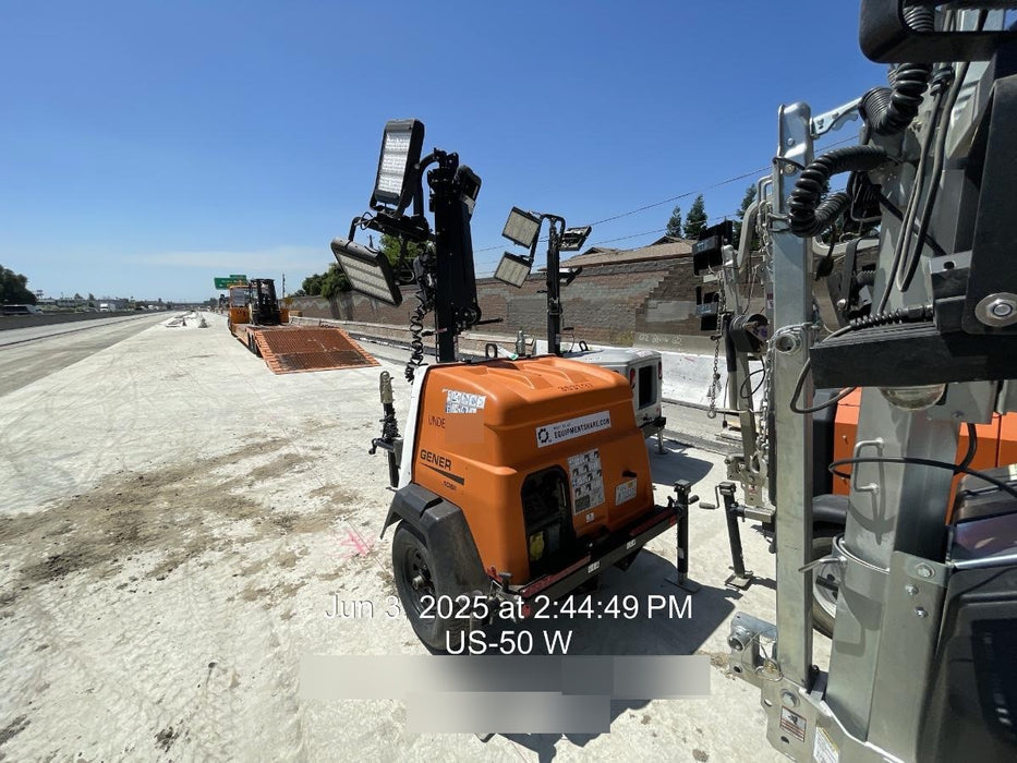 2023 Generac MLT2 Diesel, Flex Switch 120V Input, Powerzone Controller, (4) 320W LED Lights, 4kW Generator, 39.9 Gal Fuel Tank, 2" Ball, T3