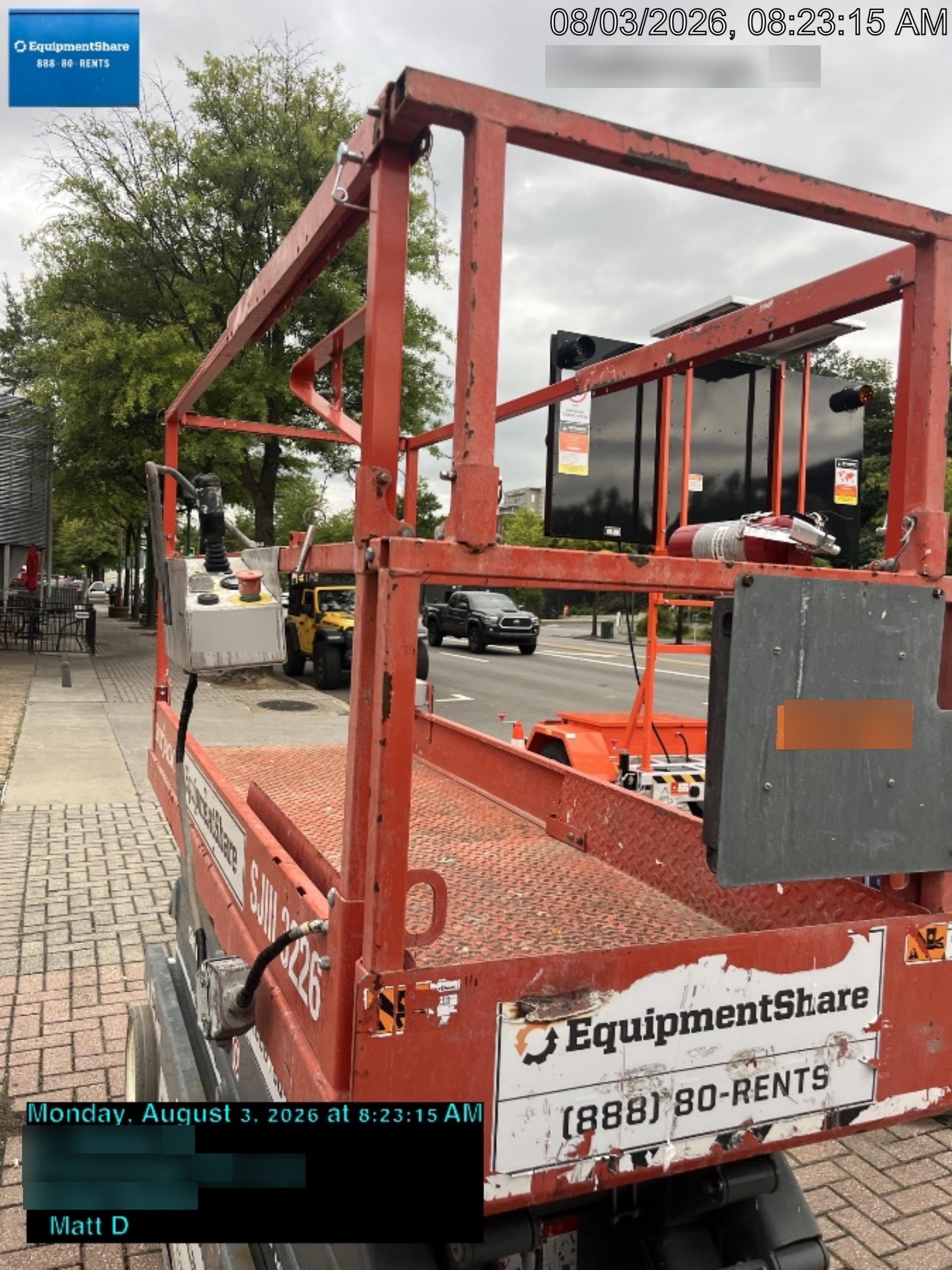2019 Skyjack SJIII-3226 Standard Options, Trojan Batteries