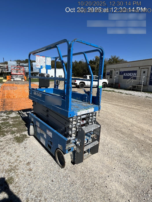 2020 Genie GS-1930 Fixed rails with chain entry gate - Pre A92.20