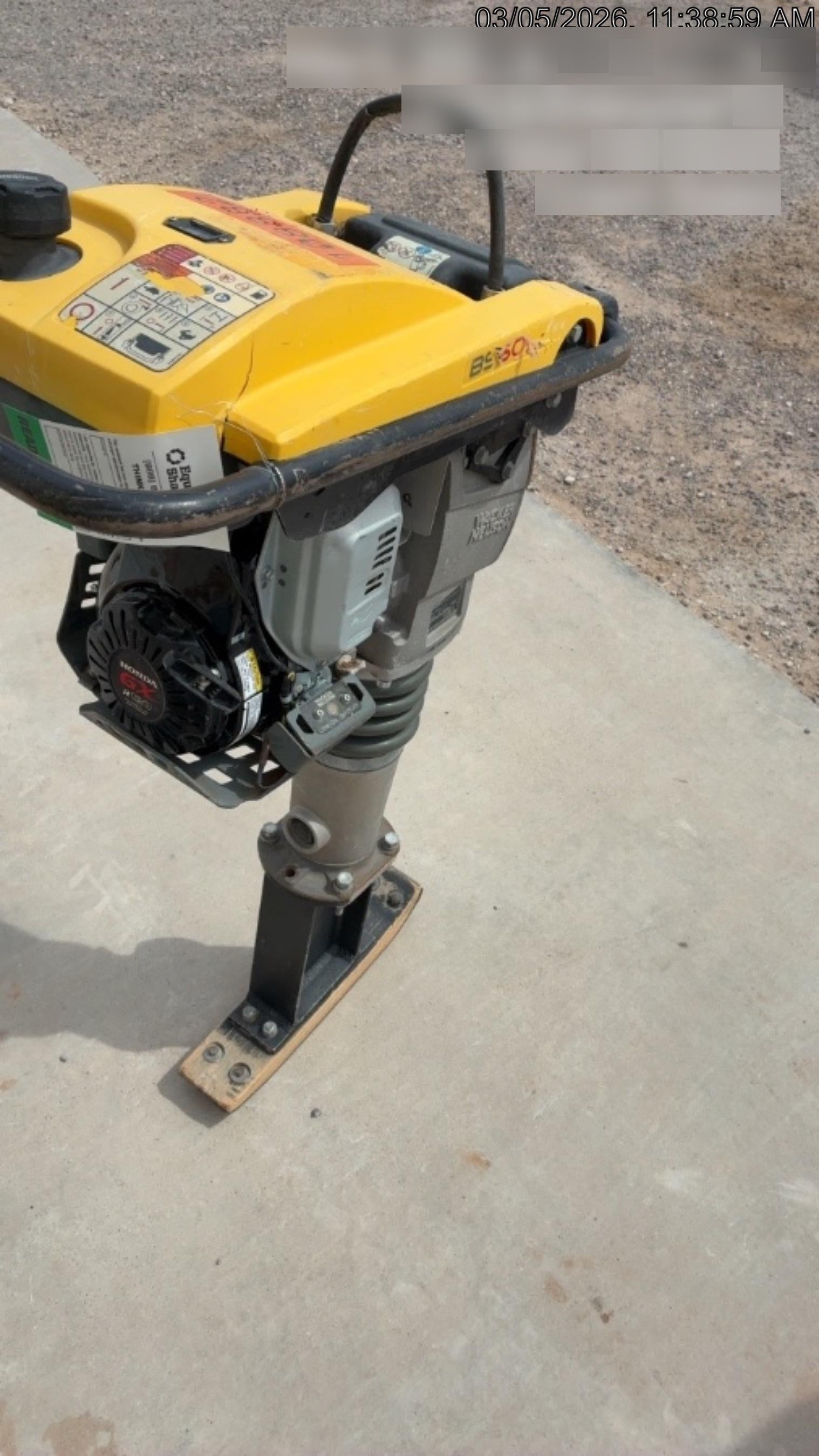 2020 WACKER NEUSON BS50-4As