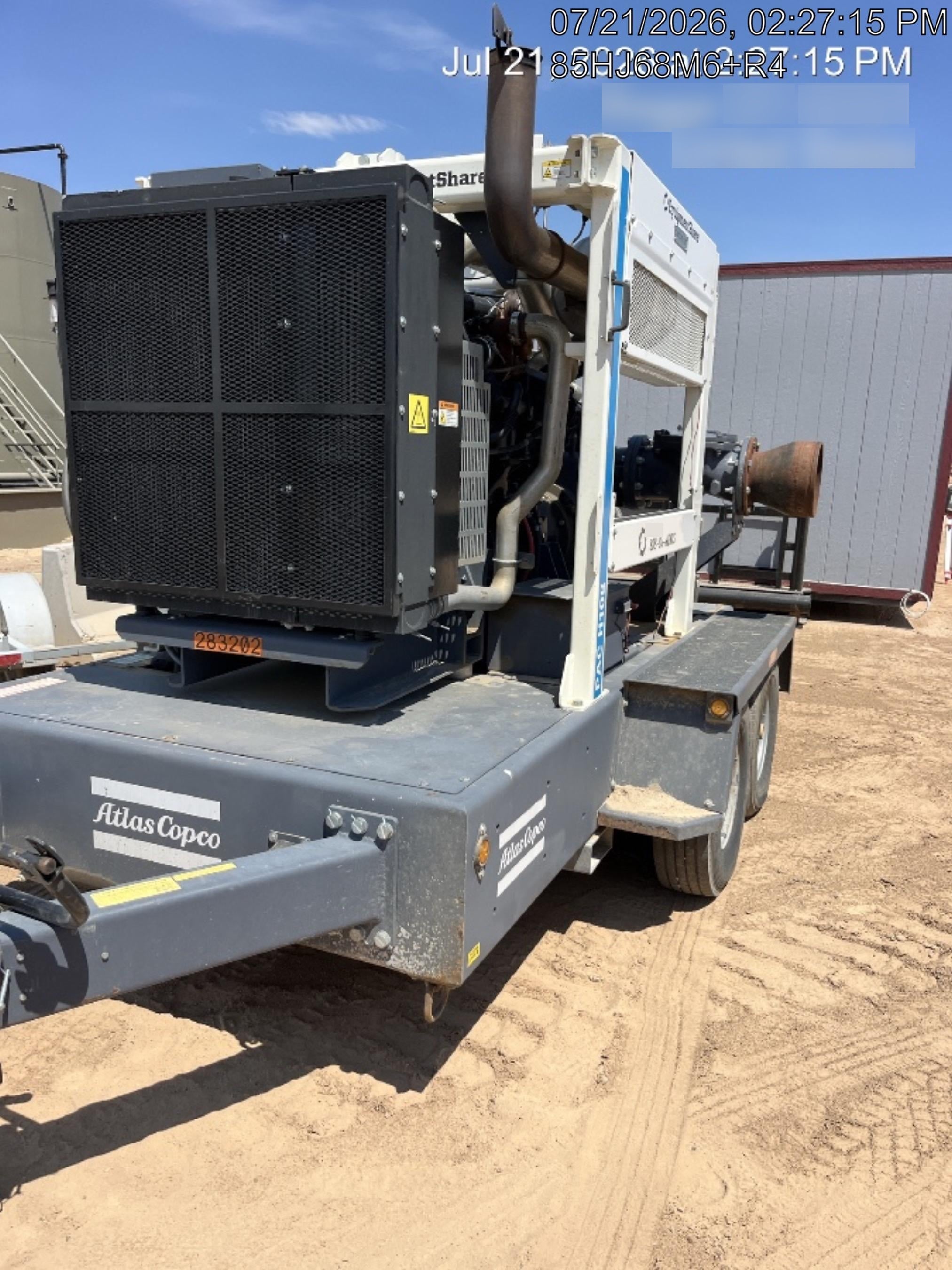 2022 ATLAS COPCO PAC H108 JD