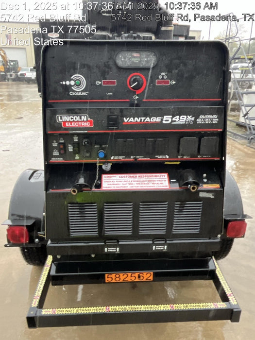 2025 LINCOLN ELECTRIC Vantage 549X