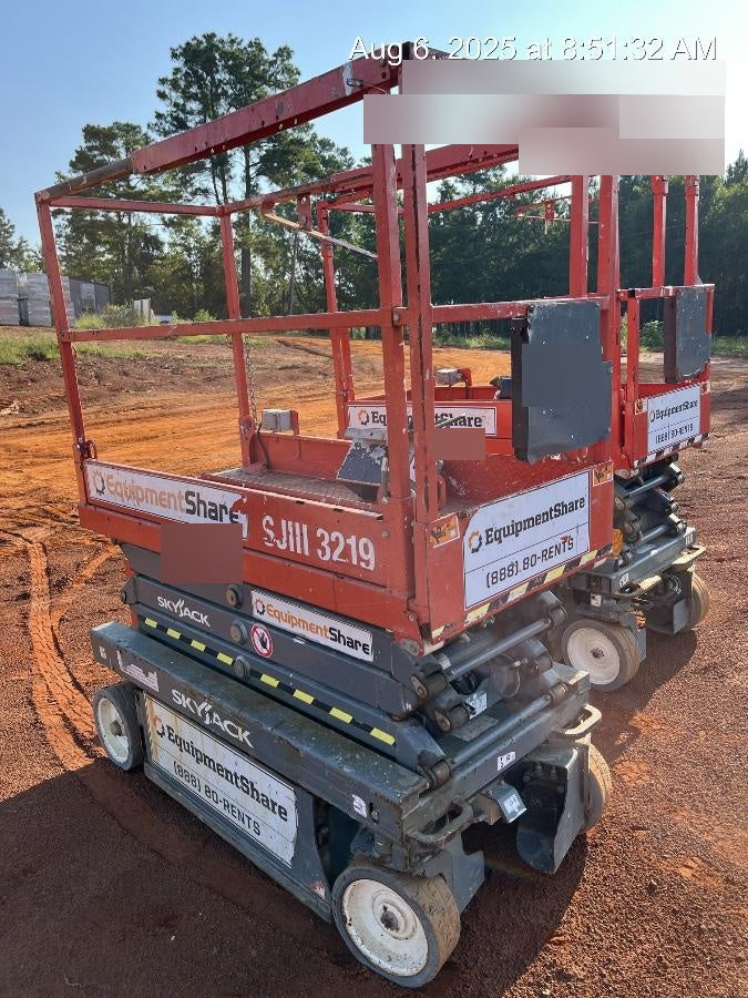 2019 Skyjack SJIII-3219 Skyjack SJIII3219 Standard w/Trojan Batteries