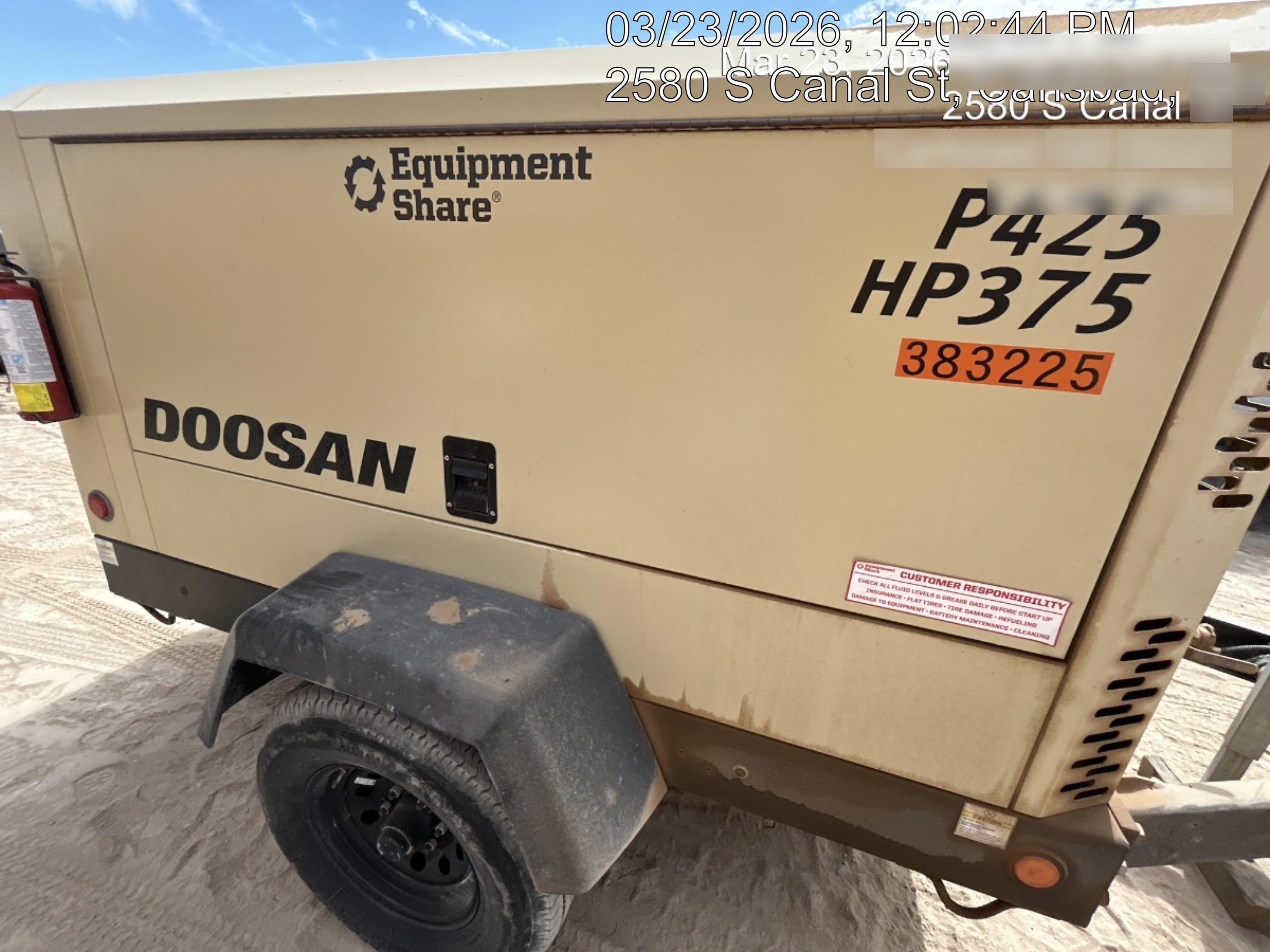 2023 DOOSAN P425/HP375WCU