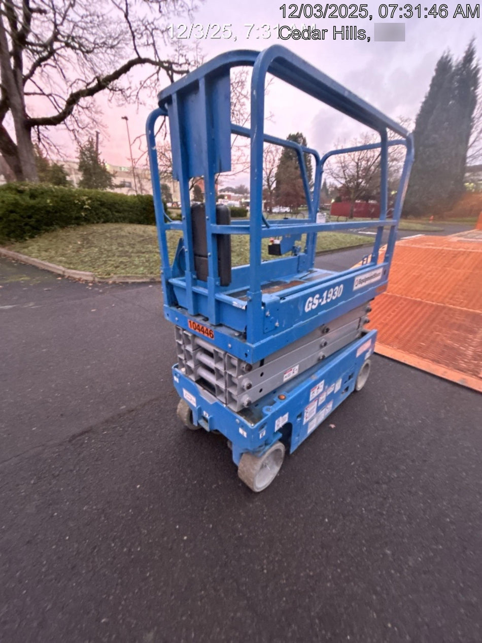 2020 Genie GS-1930 Standard Machine, 800W Inverter