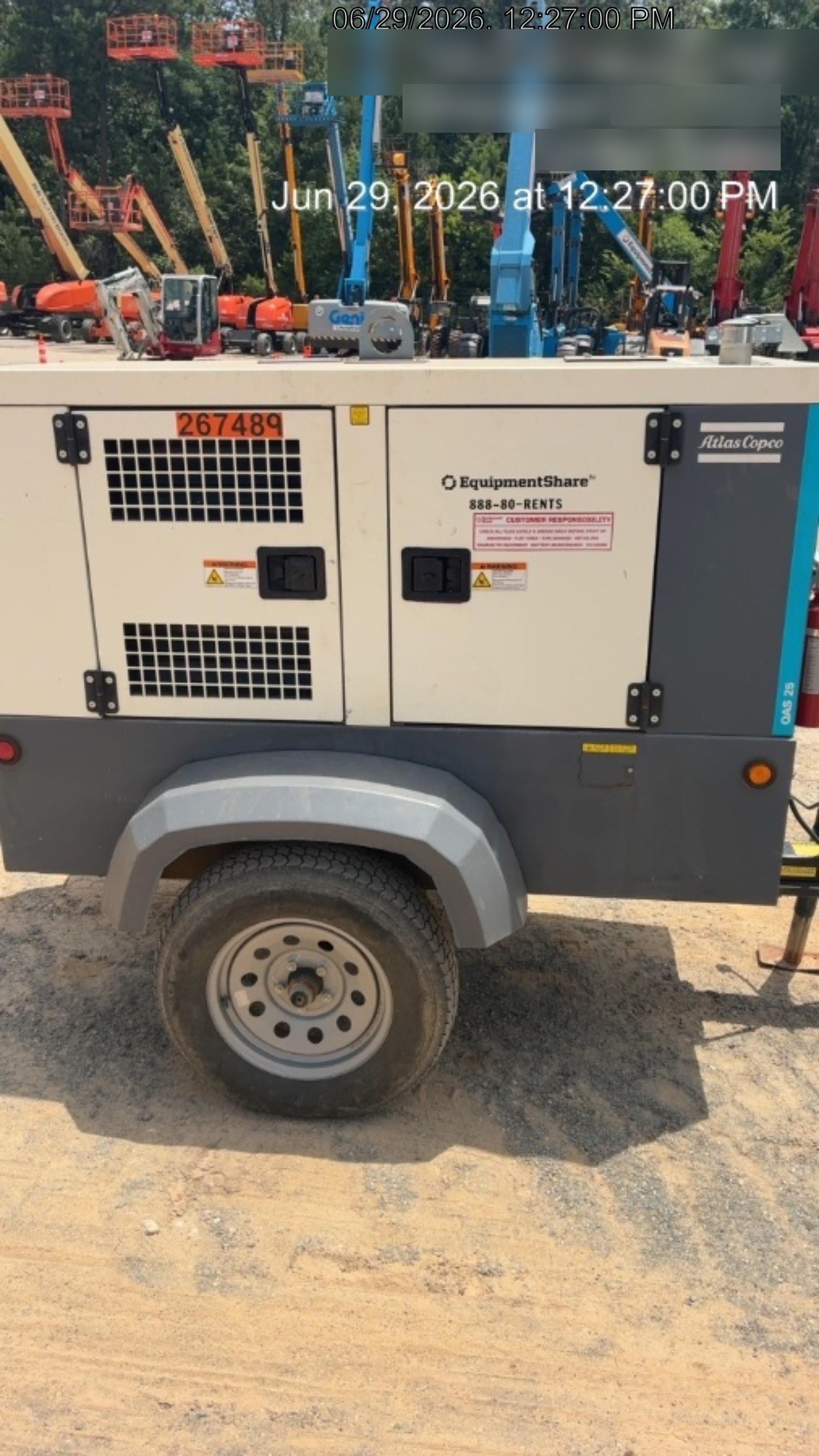 2022 ATLAS COPCO QAS25 CWK