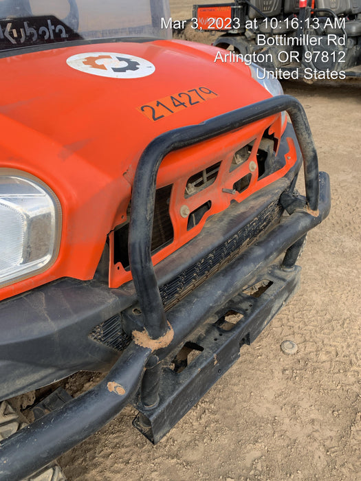 2022 Kubota RTV-X1140W-H Plastic Canopy, Windshield Acrylic Clear, LED Strobe Light, Wire Harness Kit, Back up Alarm