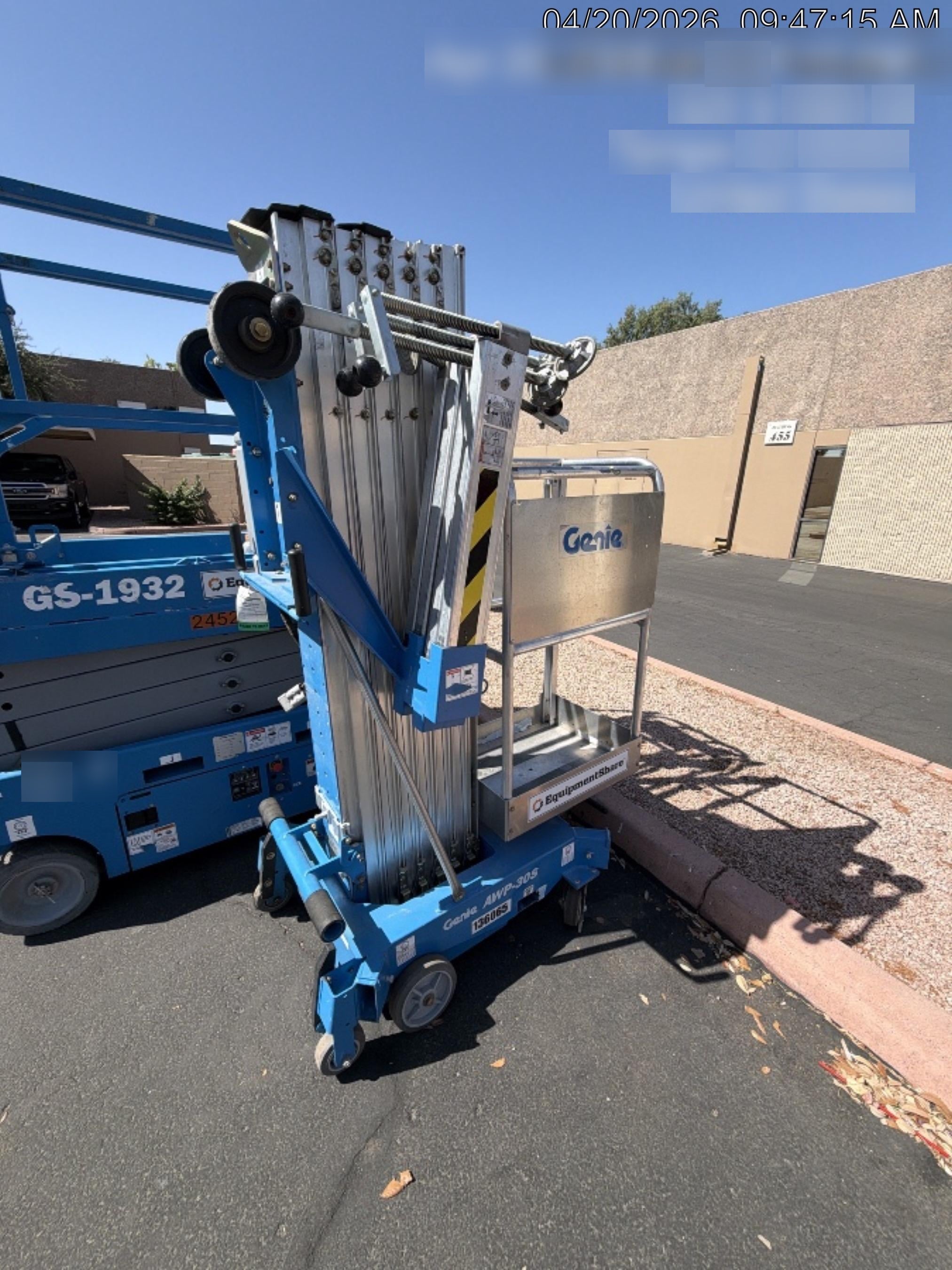 2021 GENIE AWP-30S DC