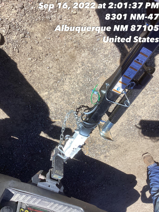 2022 Allmand NLV3GR (4) LED Light Fixture 350W, 23' Vertical Mast, 3kW Prime, Towable, ES Decals, T3