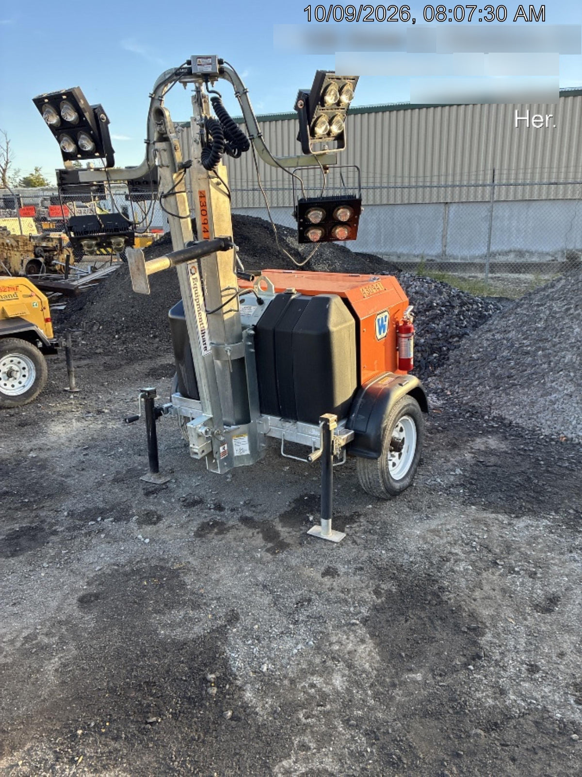 2024 Wanco WLTT-4MM4K Diesel, Deep Sea Controller, Shore Power Plug, Auto Start, (4) 350W LED Floodlights, 4kW Generator, 60 Gal Fuel Tank, 2" Ball, T3