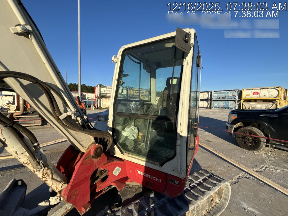 2020 Takeuchi TB250-2C Cab/Heat/Air, Rubber Tracks, Manual TAG QC
