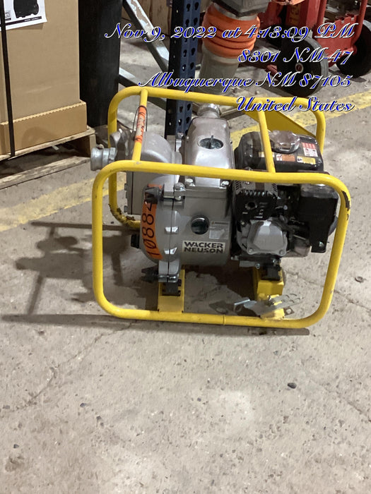 2020 WACKER NEUSON PT2A