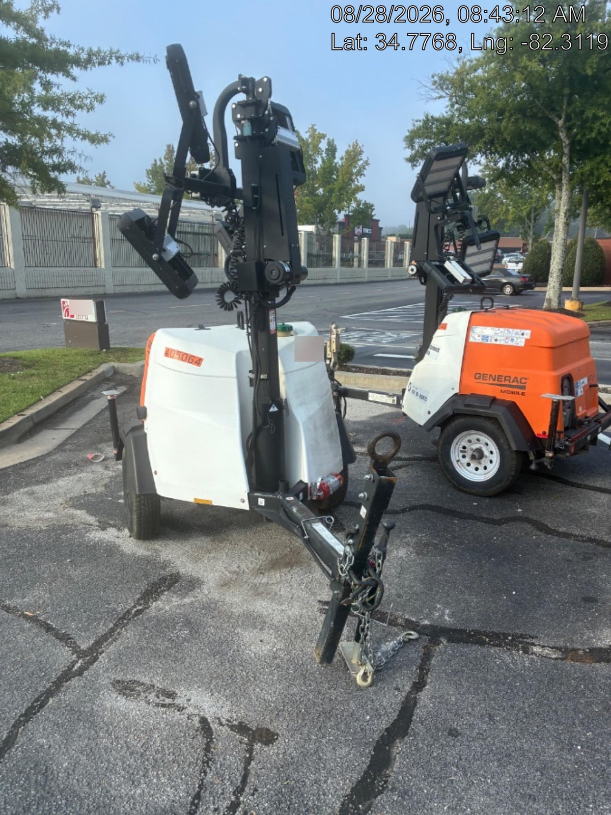 2024 Generac MLT6SKDS-STD4 ELEC WINCH Diesel, Electric Winch Mast, Powerzone Controller, (4) 320W LED Lights, 4kW Generator, 39.9 Gal Fuel Tank, 2" Ball, T3