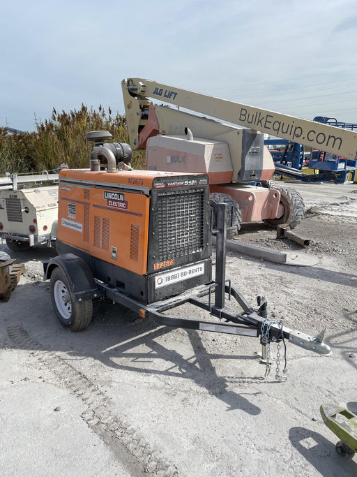 2021 Lincoln Electric Vantage 549X Ready Pak 3, ORANGE (includes trailer, cable rack, fender light kit)