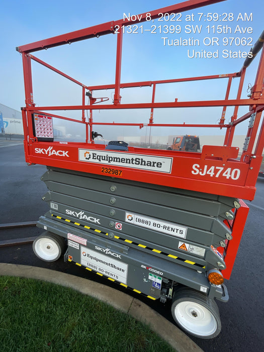 2022 SKYJACK SJ4740