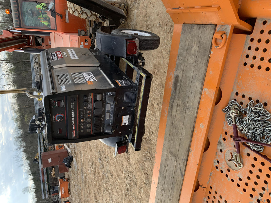 2019 Lincoln Electric Vantage 322 Lincoln Vantage 322 Welder w/Trailer, Light Kit, Cable Rack