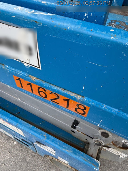 2020 Genie GS-1930 Solid Non Marking Tires, Beacon, Folding rails with half height swing gate