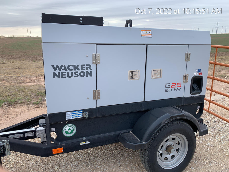 2020 WACKER NEUSON G25