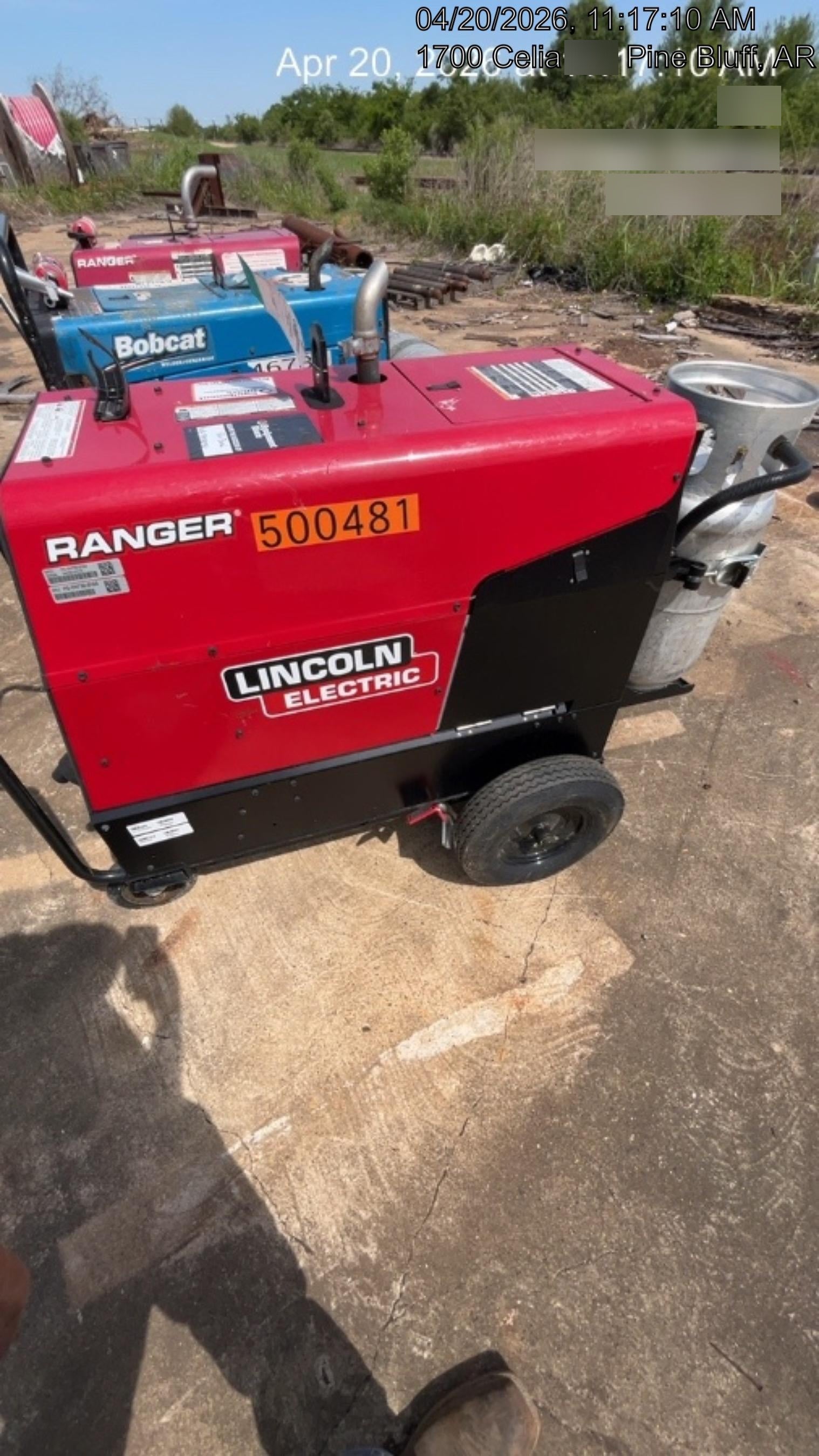 2025 LINCOLN ELECTRIC Ranger 305 LPG