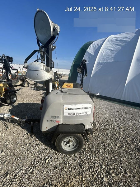 2018 Wacker Neuson LTV6L-MH Wacker Neuson LTV6L Mobile Light Tower w/Fuel Level Sensor Installed