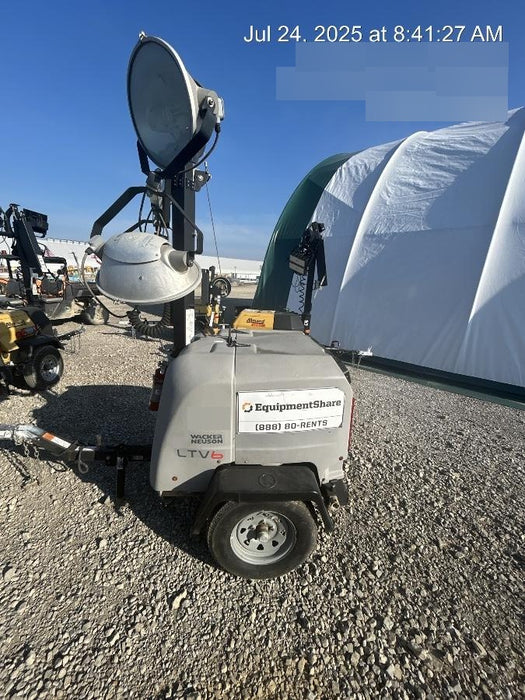 2018 Wacker Neuson LTV6L-MH Wacker Neuson LTV6L Mobile Light Tower w/Fuel Level Sensor Installed