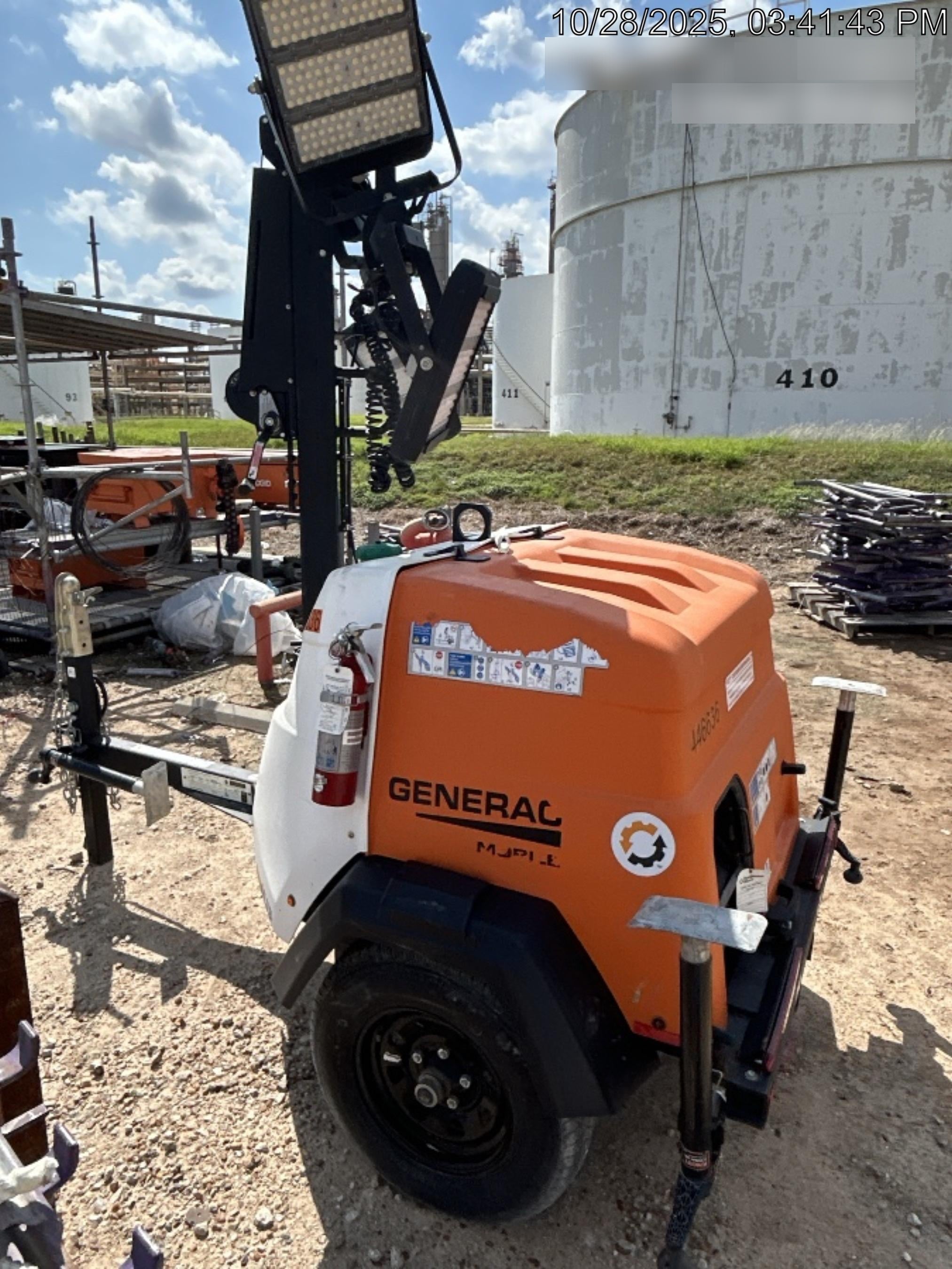 2024 Generac MLTS-4 2.4kW, Mitsu Eng, Analog, LED, Diesel.