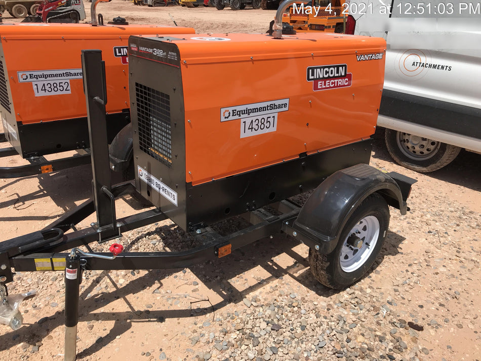 2021 Lincoln Electric Vantage 322 VANTAGE 322 READY-PAK 3
(EQUIPMENTSHARE)