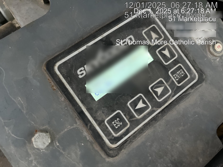 2020 Skyjack SJIII-3219 Solid NM Tires, Half height spring hinged entry gate, Dual Beacons, 800W Inverter