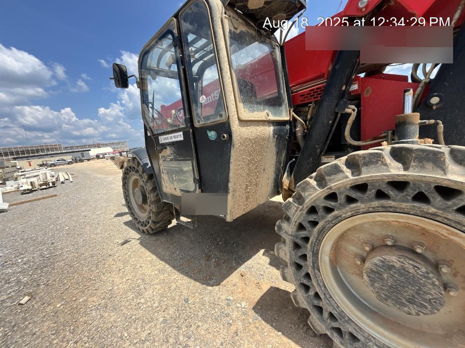 2019 Manitou MTA12042 Cab/Heat/Air, 120 HP, Solid Tires, Work Lights, Lift Hook, Auxiliary Hydraulics 66" Carriage and 60" Forks