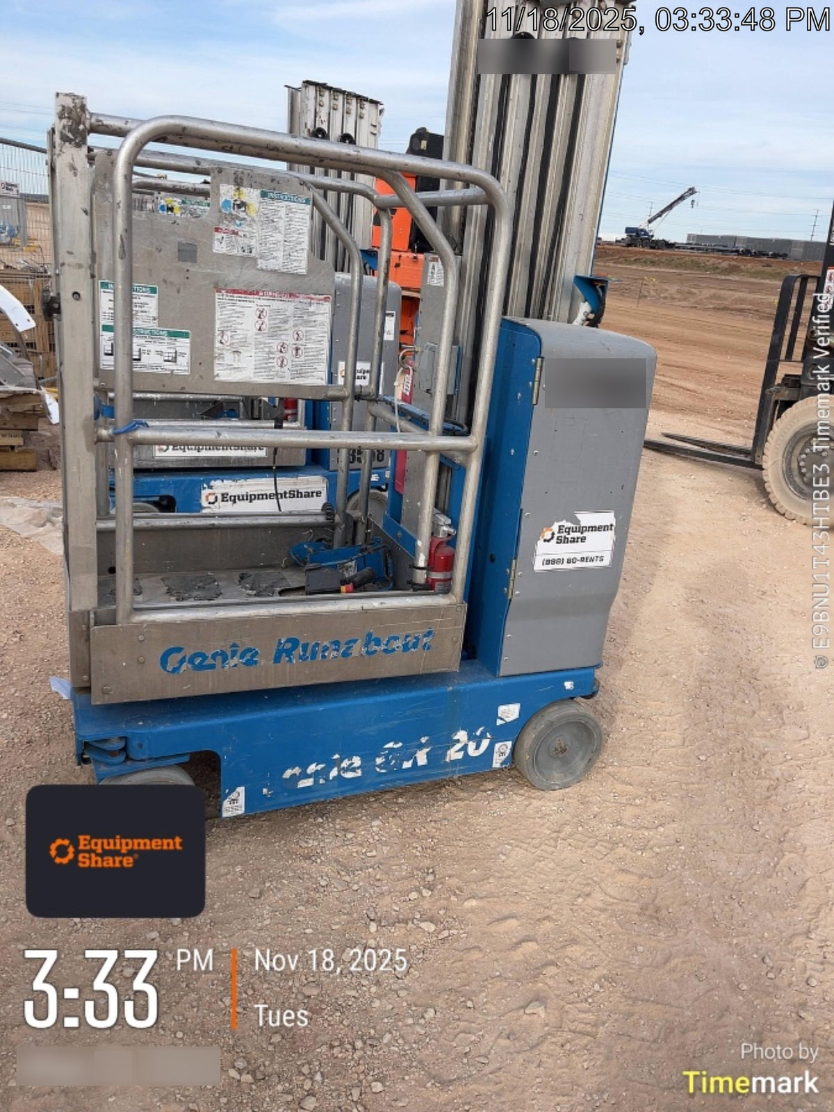 2019 GENIE GR-20