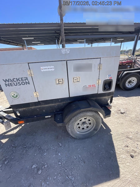 2019 WACKER NEUSON G25