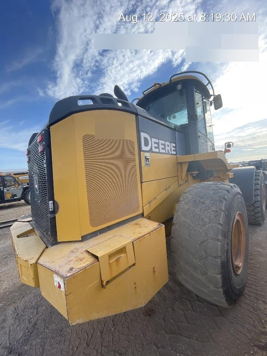 2020 John Deere 644K 4yd Wheel Loader, Cab/Heat/Air, 3 Function Hydraulics, JRB Hydraulic QC, QC 4yd bucket w/smooth cutting edge, QC Carriage, 72" Fork Tines, 5yr/5,000hr Powertrain and Hydraulics extended warranty