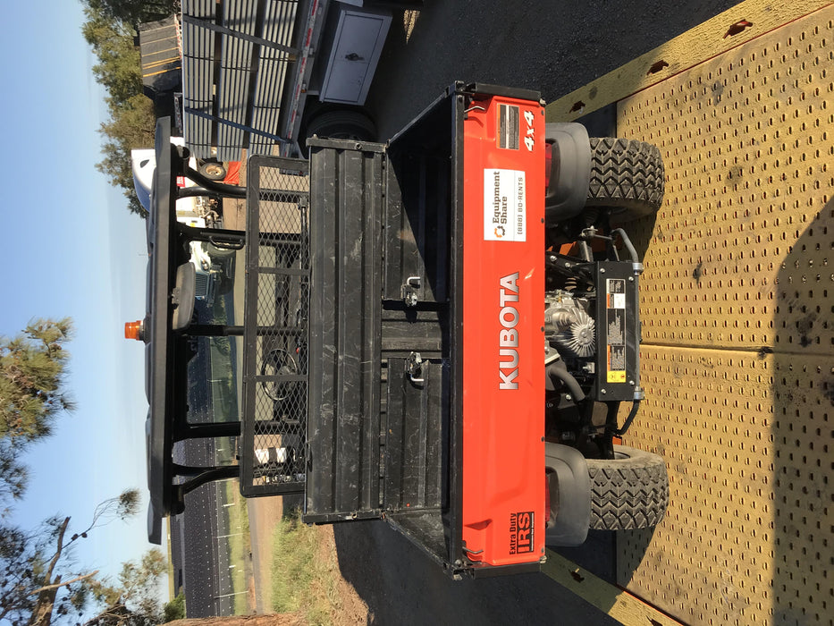 2019 Kubota RTV-X1140W-H 4wd Utility Cart, LED Strobe, Windshield Tempered Glass, Plastic Canopy, Wire Harness Kit, Backup Alarm
