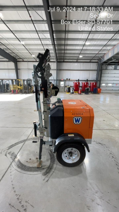 2024 Wanco WLTT-4MM4K Diesel, Deep Sea Controller, Shore Power Plug, Auto Start, (4) 350W LED Floodlights, 4kW Generator, 60 Gal Fuel Tank, 2" Ball, T3