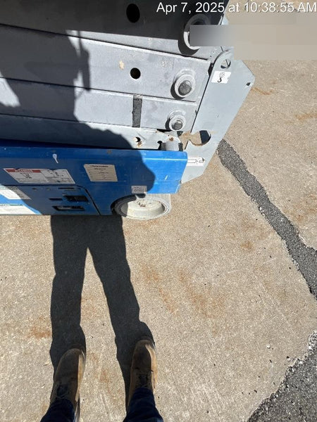 2020 Genie GS-1930 Solid Non Marking Tires, Beacon, Folding rails with half height swing gate
