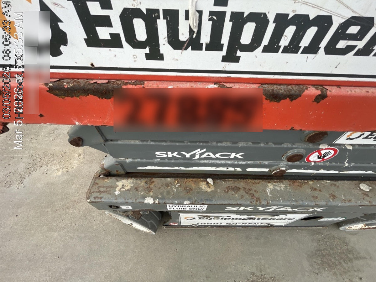 2019 Skyjack SJIII-3219 Standard Options
