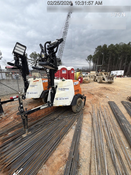 2023 Generac MLT2 Diesel, Flex Switch 120V Input, Powerzone Controller, 
(4) 320W LED Lights, 4kW Generator, 39.9 Gal Fuel Tank, 2" Ball, T3