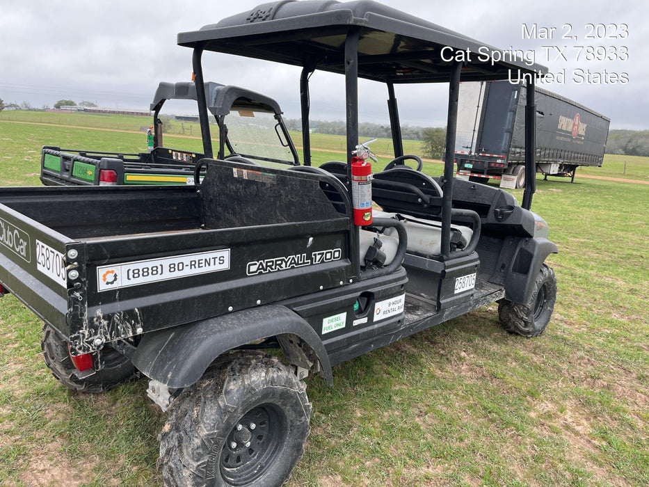 2023 Club Car CA1700D Canopy, Diesel, 4 Passenger