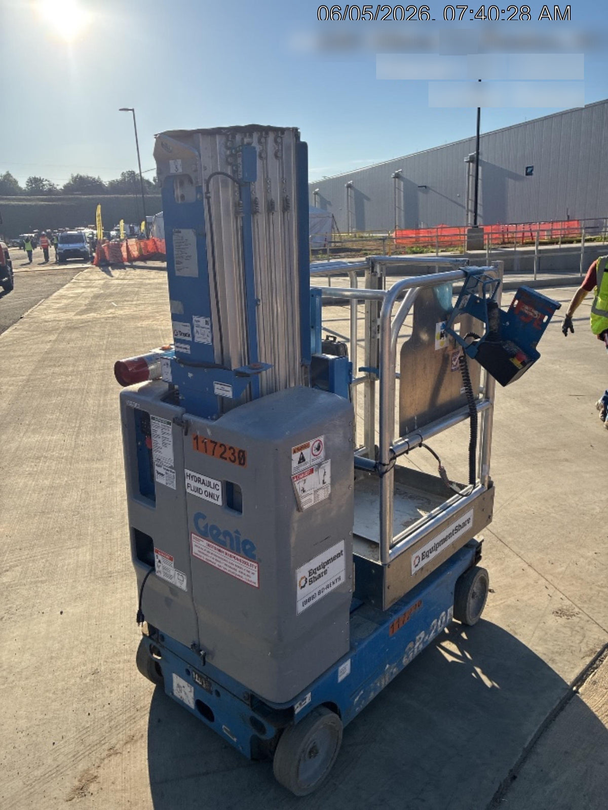 2020 GENIE GR-20