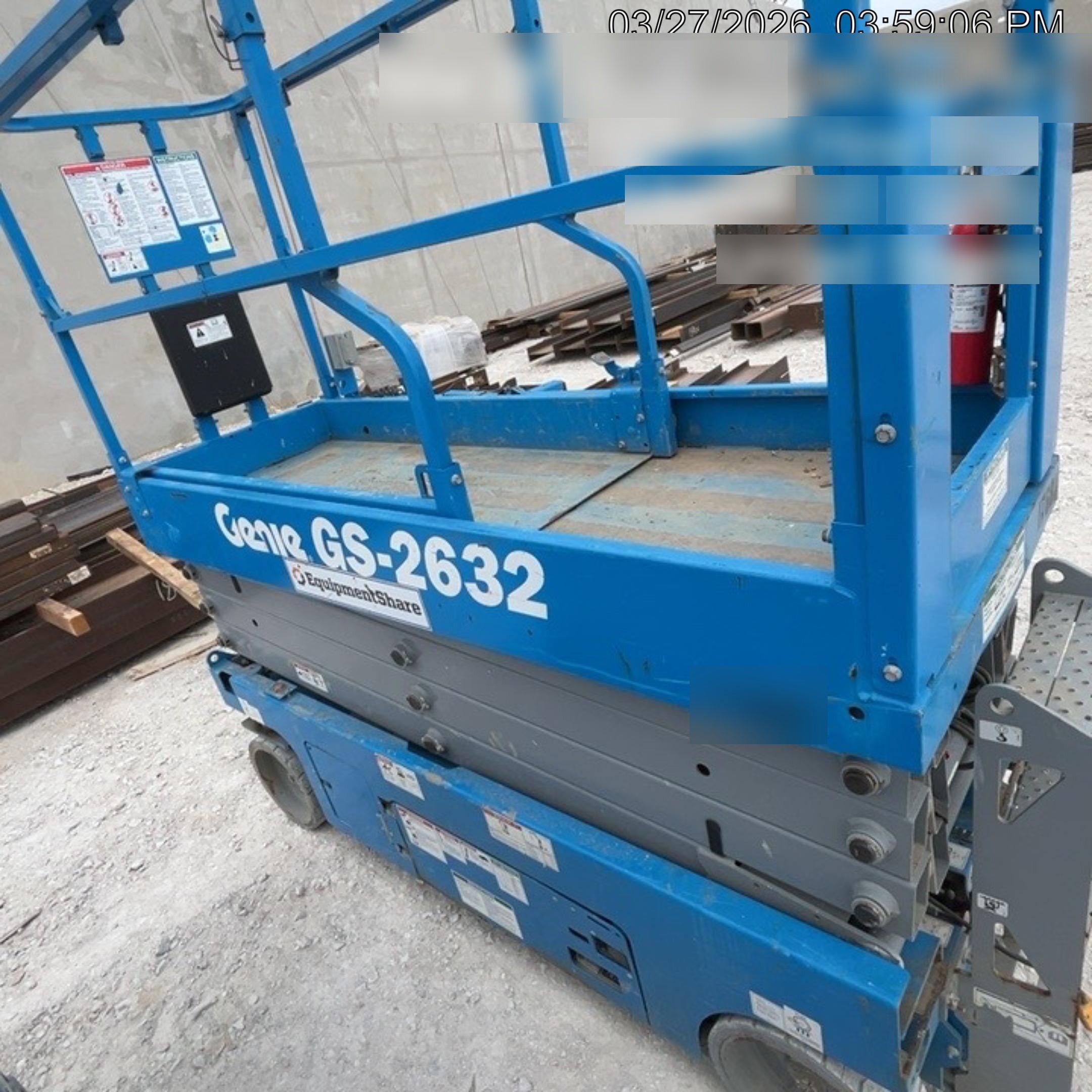 2018 Genie GS-2632 GS-2632 w/Fixed Rail, Chain Entry