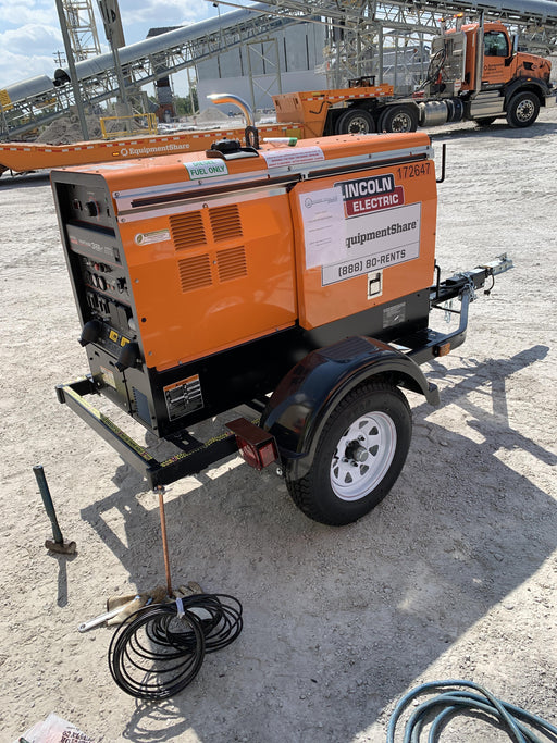 2021 Lincoln Electric Vantage 322 Vantage 322 Ready Pak 3 w/ Decals, ORANGE (includes trailer, cable rack, fender light kit) NO Telematics