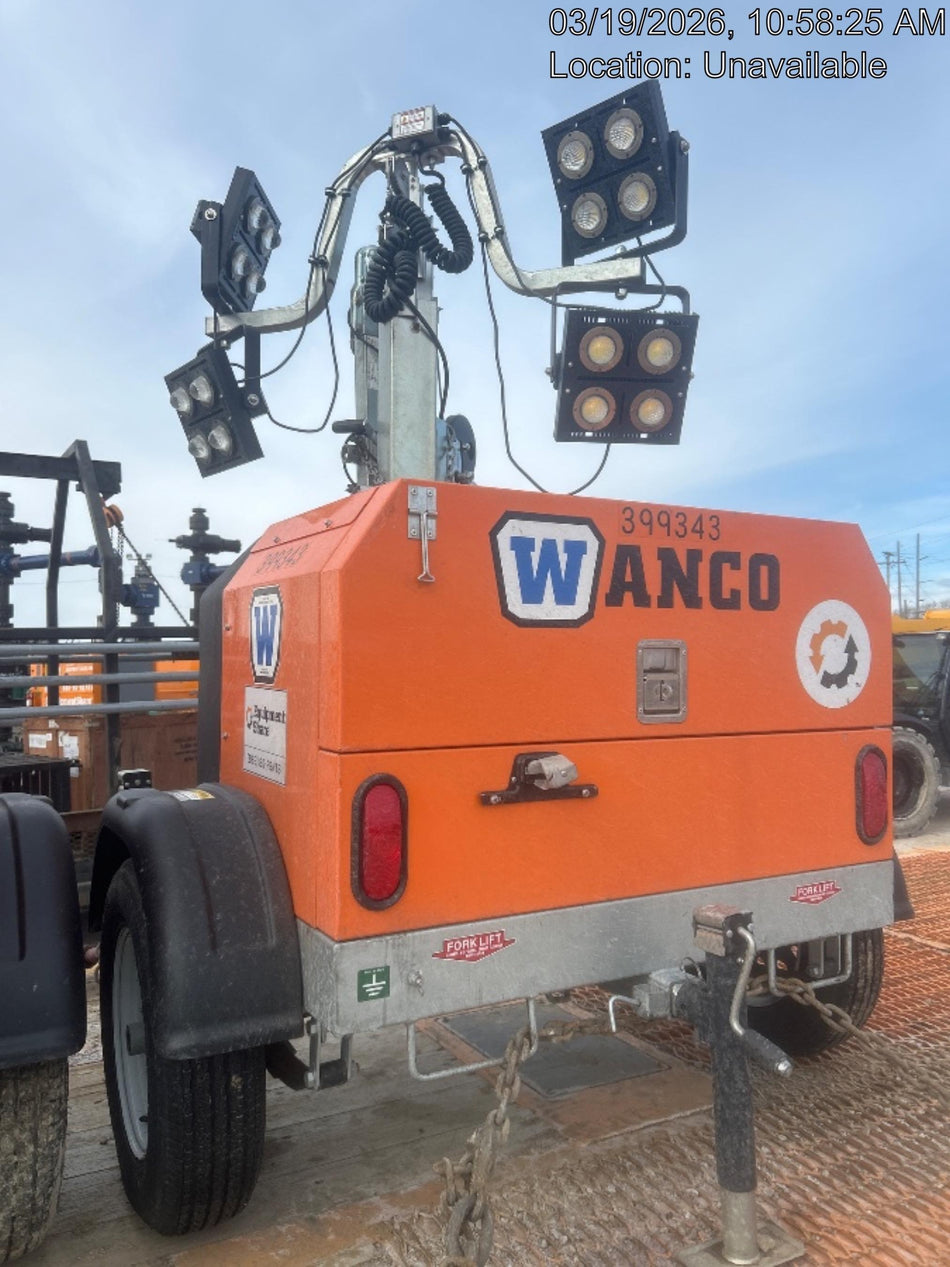 2024 Wanco WLTT-4MM4K Diesel, Deep Sea Controller, Shore Power Plug, Auto Start, (4) 350W LED Floodlights, 4kW Generator, 60 Gal Fuel Tank, 2" Ball, T3
